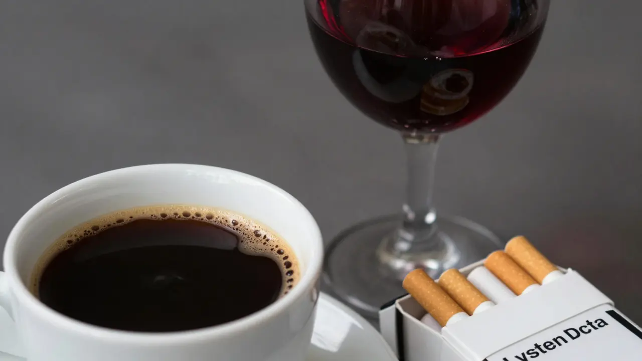 Káva, víno a cigarety jako příčiny zabarvení zubů